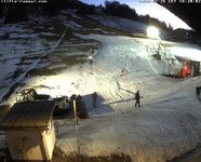 Skilifte Raggal Blick auf die Piste