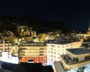 St. Moritz Dorf: Ausblick Hotel Schweizerhof Richtung See