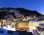 St. Moritz village II - View from Hotel Schweizerhof towards St. Moritz Bad