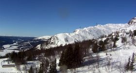 Skigebiet Åre: Fjällgårdsexpressen Bergstation in Tegefjäll