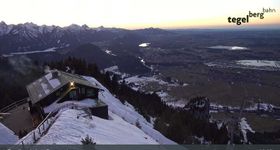 Webcam zeigt die aktuelle Schneelage in Tegelberg Schwangau