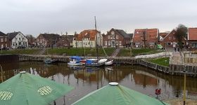 The museum harbour in Carolinensiel - Harlesiel