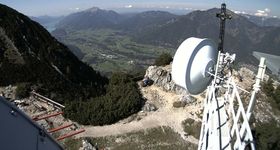 The peak of mountain 