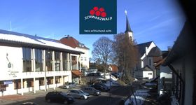 Town hall and church, Schoenwald