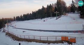 Maribor: Übungshang am Hotel Bellevue