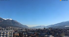Uni Innsbruck - Blick nach Nordosten ins Unterinntal