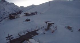 Webcam zeigt die aktuelle Schneelage in Vent