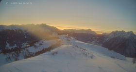 Venet: Blick zur Sternwarte