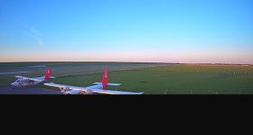 View of Harle airfield in Wittmund