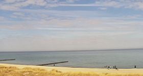 View of the Baltic Sea coast from Graal-Müritz