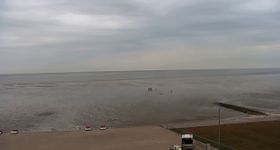 View of the beach in Büsum