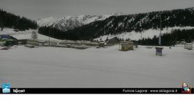 View of the Lagorai mountain range