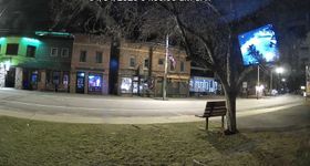 View of the main street in Old Forge