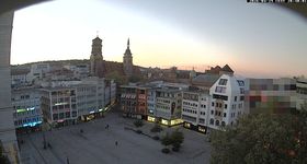 View of the Marktplatz in Stuttgart