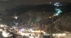View at the Sellagroup and the Saslong worldcup slope