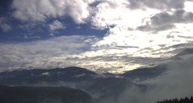 View from Hofern towards Chienes (South Tyrol)