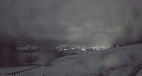 View from the Allgäuhaus in the valley