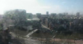 View from the Chilehaus in Hamburg