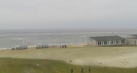 View from the Hotel Stranddistel on Norderney