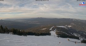 View from the top station at Großer Arber