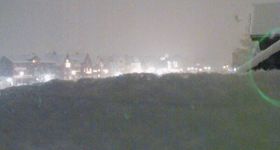 View to the Inland Port in Husum