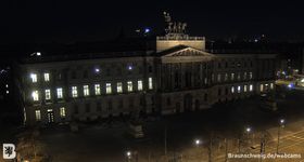 View to the palace in Braunschweig