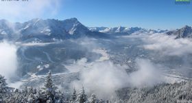Wankhaus - View to Zugspitze