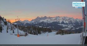 Reiteralm: Blick von der Preunegg Jet Bergstation