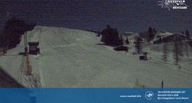 Webcam zeigt die aktuelle Schneelage in Rossfeld Berchtesgaden