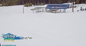 Webcam zeigt die aktuelle Schneelage in Big White Ski Resort