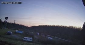 Webcam zeigt die aktuelle Schneelage in Weißer Stein