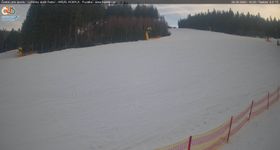 Webcam zeigt die aktuelle Schneelage in Zadov Churanov