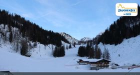 Webcam zeigt die aktuelle Schneelage in Zauchensee