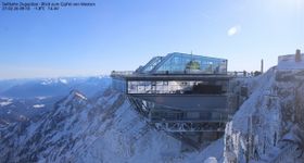 Zugspitze Gipfel: Bergstation neue Seilbahn
