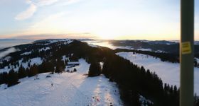 La Vue des Alpes Tete de Ran