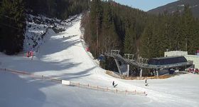 Spindlermühle: Ziel Weltcuprennen Svaty Petr