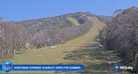 Webcam zeigt die aktuelle Schneelage in Mt Buller