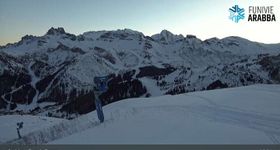 Arabba - Top station Monte Burz chairlift