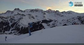 Arabba - Bergstation Monte Burz Sesselbahn