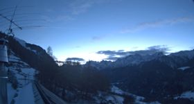 Ardez, Bos-cha: Looking East