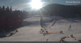 Webcam zeigt die aktuelle Schneelage in Skalka pri Kremnici