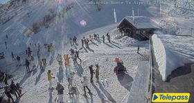 Base station of the Cabainaira skilift