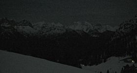 Almenwelt Lofer: Blick nach Osten zu den Berchtesgadener Alpen