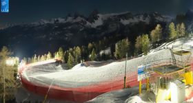 Webcam zeigt die aktuelle Schneelage in Cortina d'Ampezzo