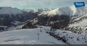 Webcam zeigt die aktuelle Schneelage in Nauders am Reschenpass