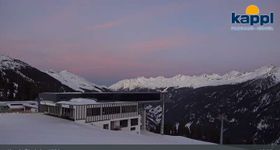 Webcam zeigt die aktuelle Schneelage in Kappl