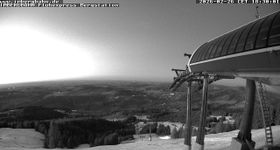 Skiarena Imbergbahn: Bergstation Fluhexpress