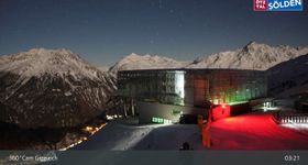 Sölden: Bergstation Giggijochbahn