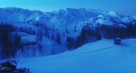 Bergstation Gondelbahn Vogel