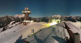 Webcam zeigt die aktuelle Schneelage in Pillersee Buchensteinwand